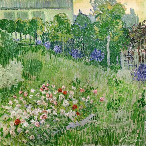 Le jardin de Daubigny – Van Gogh Vincent Van Gogh 2