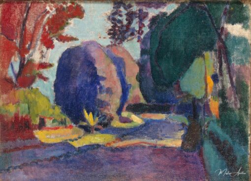 Le jardin du Luxembourg – Matisse Henri Matisse