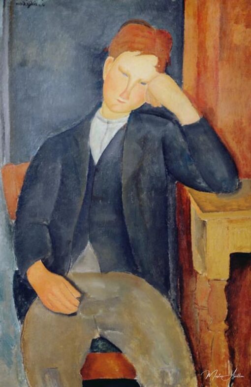 Le jeune apprenti – Amedeo Modigliani Amedeo Modigliani
