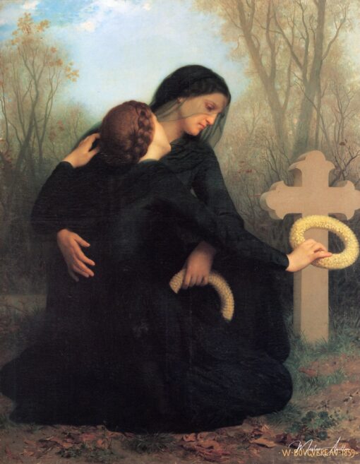 Le jour des morts – William Bouguereau William Bouguereau