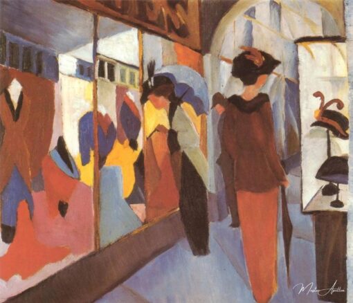 Le magasin de mode – August Macke August Macke
