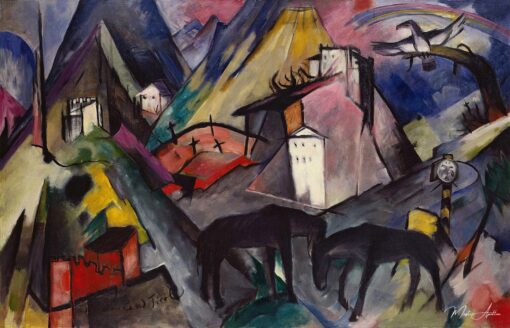 Le malheureux pays du Tyrol – Franz Marc Franz Marc