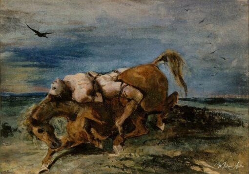 Le mazeppa – Eugène Delacroix Eugène Delacroix
