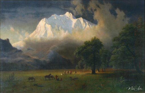 Le Mont Adams, Washington – Albert Bierstadt Albert Bierstadt