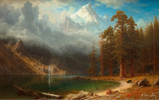 Le Mont Corcoran – Albert Bierstadt Albert Bierstadt