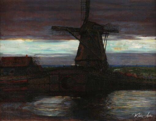 Le moulin – Mondrian Piet Mondrian
