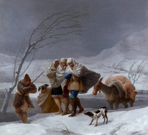 Le Nevada – Francisco de Goya Francisco de Goya