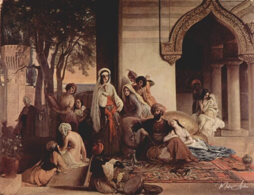 The new favorite (Harem scene) – Francesco Hayez Francesco Hayez