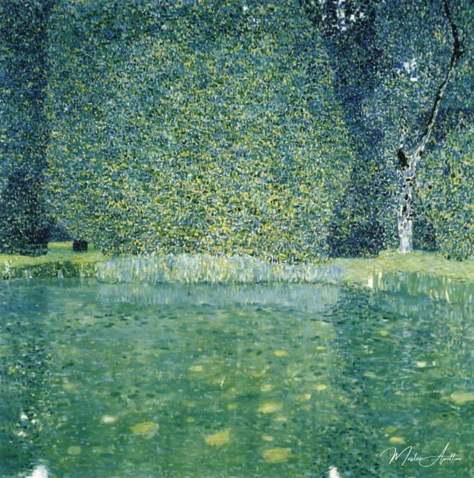 Le parc au Schloss Kammer Attersee – Gustav Klimt Gustav Klimt