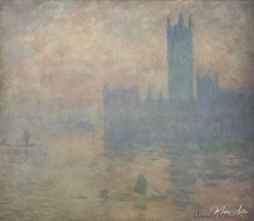 Le Parlement de Londres, effet de brouillard – Claude Monet Claude Monet