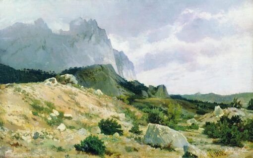 Le paysage rocheux – Ivan Shishkin Ivan Shishkin