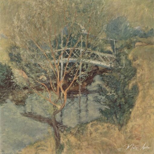 Le pont blanc – John Henry Twachtman John Henry Twachtman