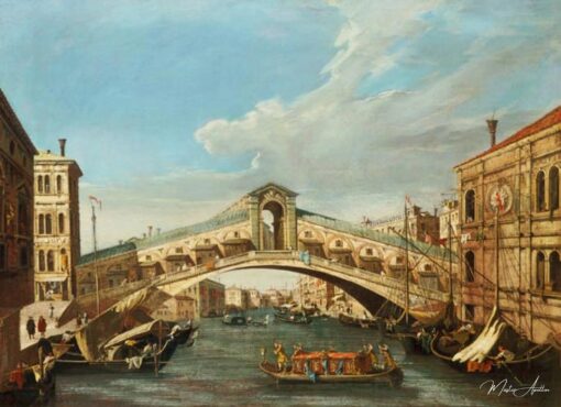 Le pont du Rialto, Venise – Giovanni Antonio Canal Giovanni Antonio Canal