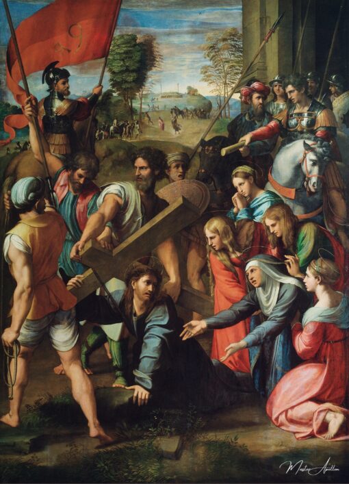 Le port de la croix – Raphaël (peintre) Raffaello Sanzio (Raphaël)