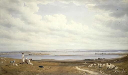 Le port de Portsmouth depuis Portsdown Hill – William Turner William Turner