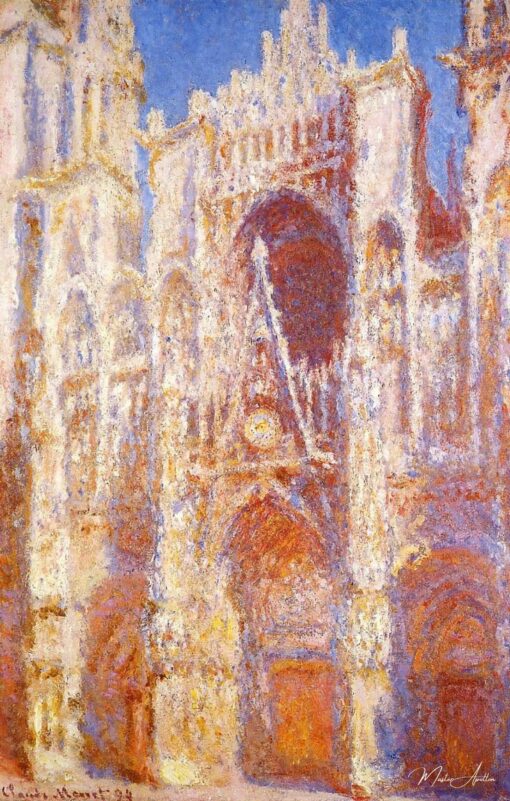 Le Portail, (soleil) ( W1322) – Claude Monet Claude Monet 2