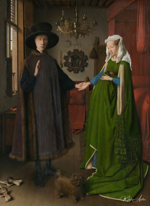 Le portrait d’Arnolfini – Jan Van Eyck Jan Van Eyck