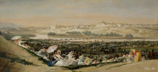 Le pré de San Isidro – Francisco de Goya Francisco de Goya