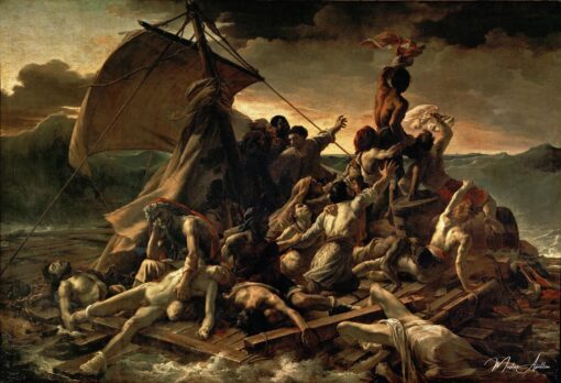 Le radeau de la Méduse – Théodore Géricault Reproduction de Tableaux Célèbres 2