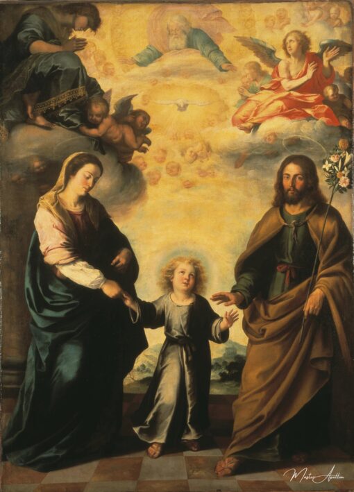 Le retour de la Sainte Famille d’Egypte – Bartolomé Esteban Murillo Bartolomé Esteban Murillo