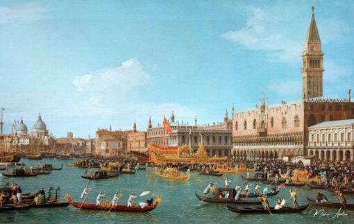 Le Retour du Bucentaure le jour de l’Ascension – Giovanni Antonio Canal Giovanni Antonio Canal