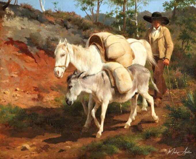 The Return from the Mill – Rosa Bonheur Rosa Bonheur
