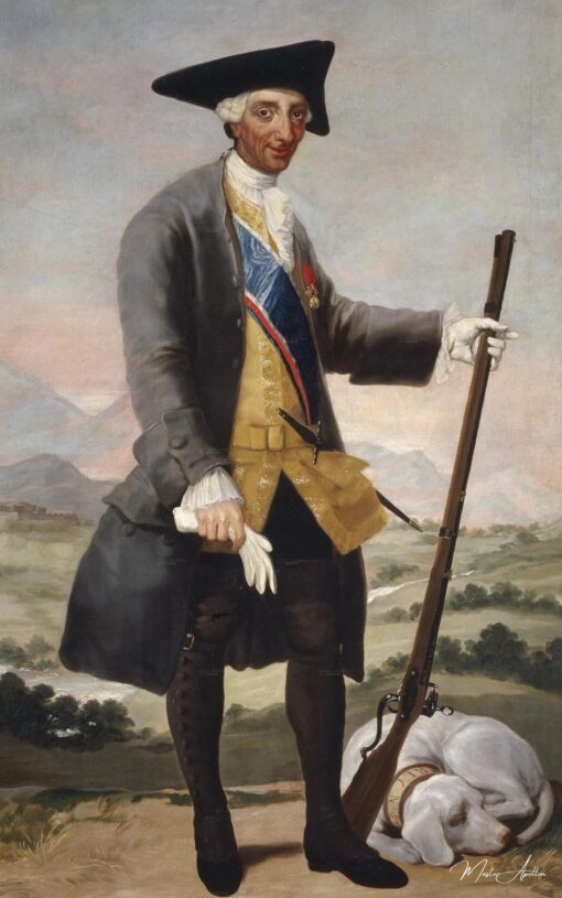 Le roi Charles III en chasseur – Francisco de Goya Francisco de Goya