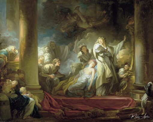 Le Sacrifice de Callirhoe – Jean-Honoré Fragonard Jean-Honoré Fragonard 2