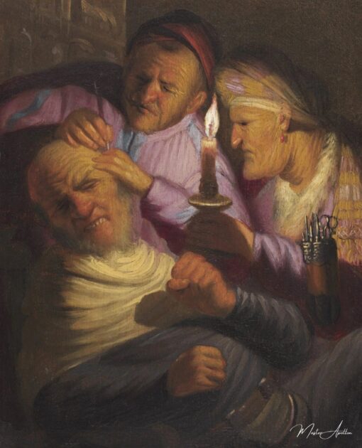 Le sens du toucher – Rembrandt van Rijn Rembrandt van Rijn