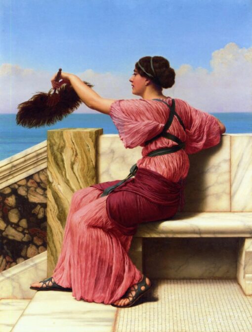 Le signal – John William Godward John William Godward