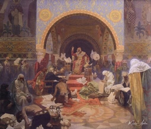 Le tsar bulgare Simeon – Mucha Alphonse Mucha