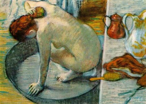 Le Tub – Edgar Degas Edgar Degas