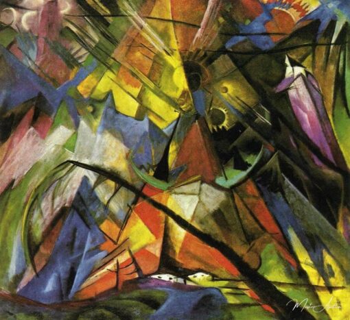Le Tyrol – Franz Marc Franz Marc