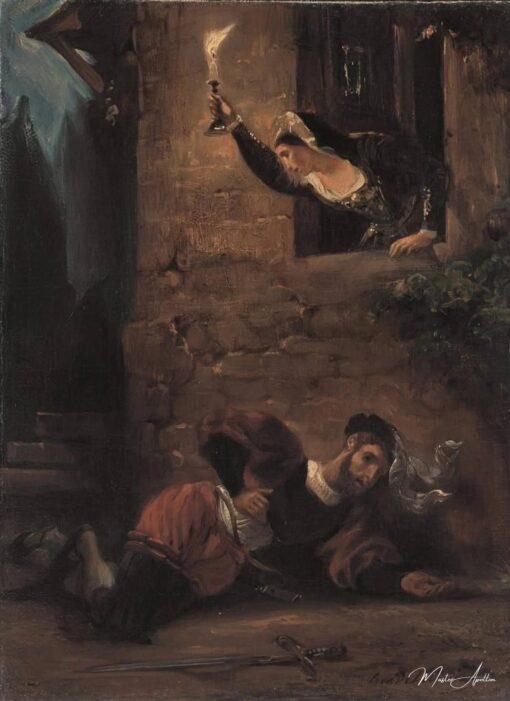 Le Valentin mourant – Eugène Delacroix Eugène Delacroix
