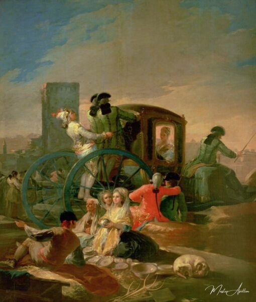 Le vendeur de poterie – Francisco de Goya Francisco de Goya