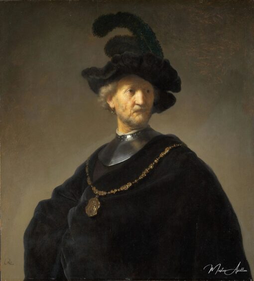 Le Vieil Homme à la chaîne d’or – Rembrandt van Rijn Rembrandt van Rijn