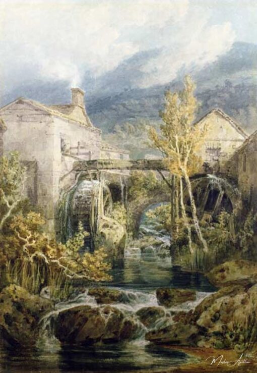 Le vieux moulin – William Turner William Turner