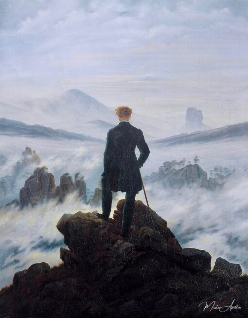 Le Voyageur contemplant une mer de nuages – Caspar David Friedrich Caspar David Friedrich 2