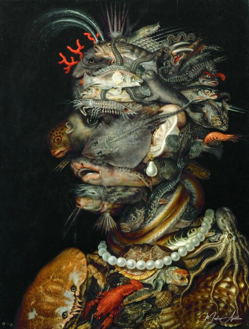 L’eau – Arcimboldo Giuseppe Arcimboldo