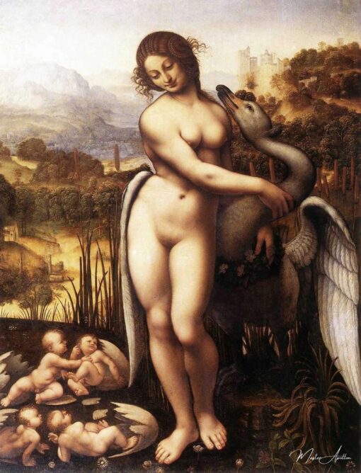 Léda et le Cygne – Léonard de Vinci Léonard de Vinci