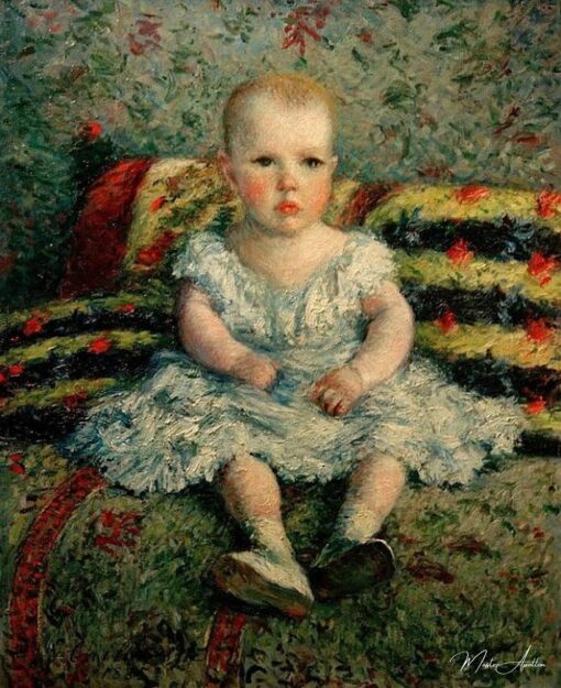 L’enfant au canape – Caillebotte Gustave Caillebotte 2