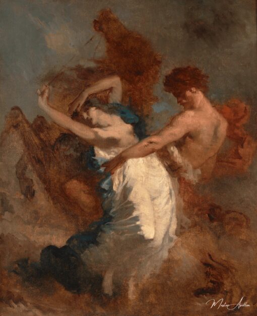 L’enlèvement des Sabines – Jean-François Millet Jean-François Millet