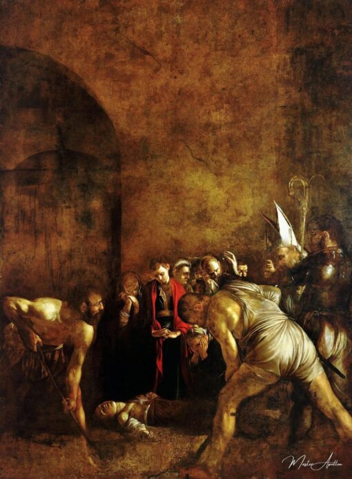 L’Enterrement de sainte Lucie – Caravage Le Caravage