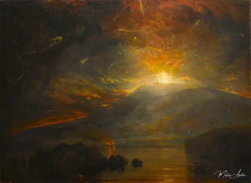 L’éruption des montagnes de la Soufrière dans l’île de Saint-Vincent – William Turner William Turner 2