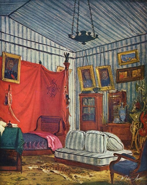Les appartements du comte de Mornay – Eugène Delacroix Eugène Delacroix