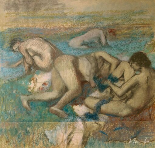 Les Baigneuses – Edgar Degas Edgar Degas
