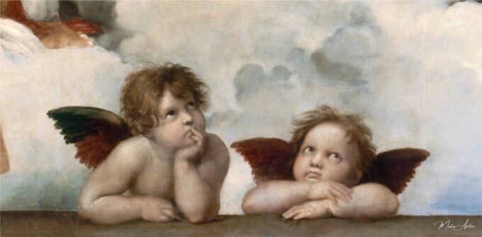Les chérubins – Raphaël (peintre) Raffaello Sanzio (Raphaël)
