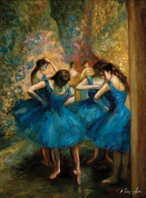 Les Danseuses bleues – Edgar Degas Edgar Degas