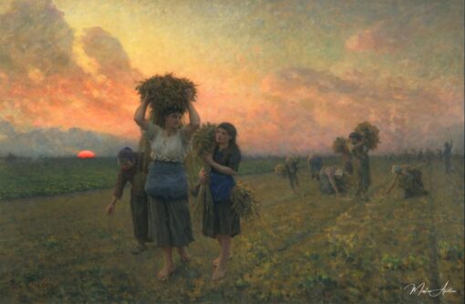 Les derniers glanings, 1895 – Jules Breton Jules Breton