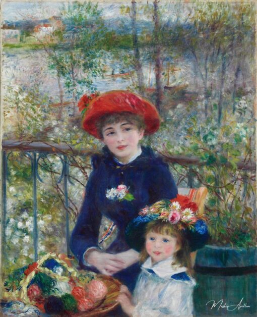 Les Deux Sœurs (Sur la terrasse) – Pierre-Auguste Renoir Pierre-Auguste Renoir